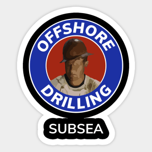 Oil & Gas Offshore Drilling Classic Series - Subsea Sticker